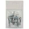 Monteringsbolt (rund) & Møtrik - 7/16'' x 2-1/8'' Trækstyrke 8.8 (10 stk. Agripak)