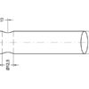 Frontlæssetand - Buet 560mm, (Rund) Passer til: 55000250