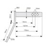 Topstangsbolt m/håndtag 32x130-152-175mm Kat.3 (Ø32mm)