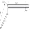 Liftbolt m/håndtag 36x135mm Kat.3 (Ø36mm)
