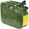 Metal Benzindunk - Grøn 10 liter (Unleaded Petrol)