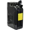 Metal Benzindunk - Sort 20 liter (diesel)