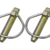 Ringsplit (pæreformet)(m/sikkerhedslukning), Stift Ø11.5mm x 46mm (2 stk. Agripak)