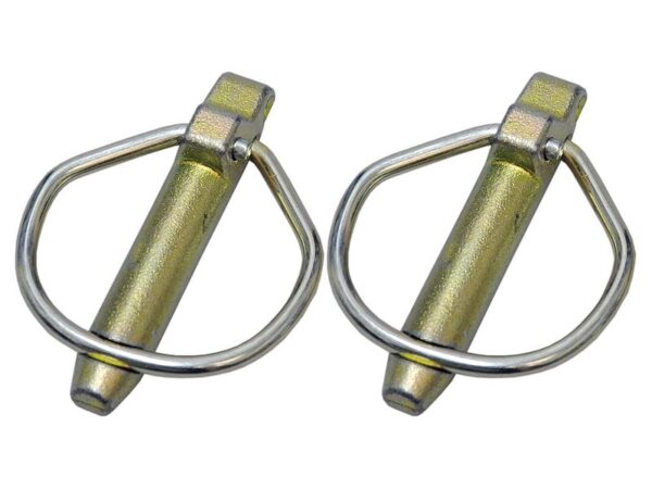 Ringsplit (pæreformet)(m/sikkerhedslukning), Stift Ø11.5mm x 46mm (2 stk. Agripak)
