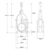 Skydeventil (flange/flange) 8''