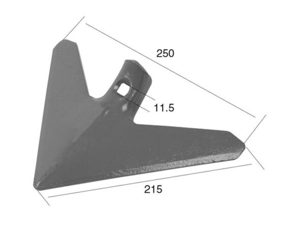 Skær 250x6mm Passer til: 3374356