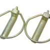 Ringsplit (pæreformet), Stift Ø15mm x 60mm (2 stk. Agripak)