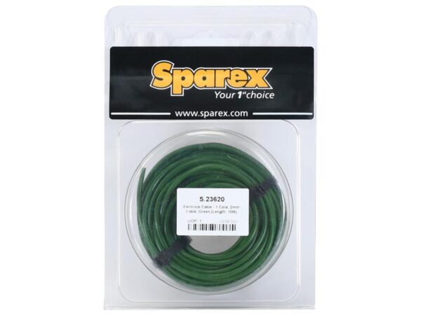 Kabel 1x2mm² (10m) Grøn Agripak