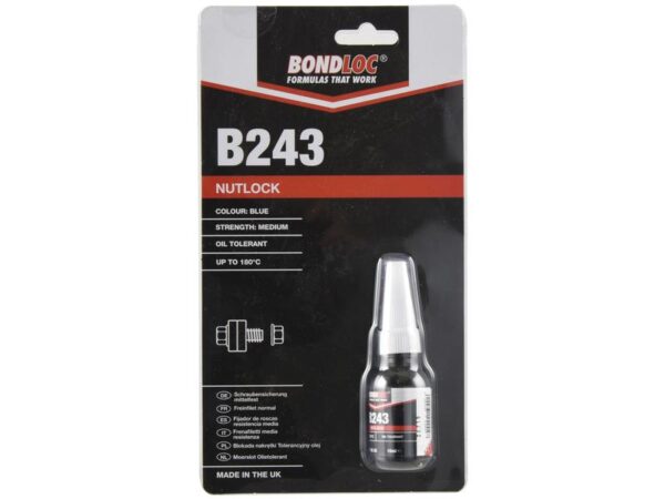 BondLoc B243 - Nutlock - Olietolerant - 10ml