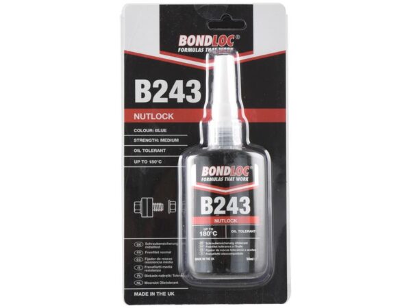BondLoc B243 - Nutlock - Olietolerant - 50ml