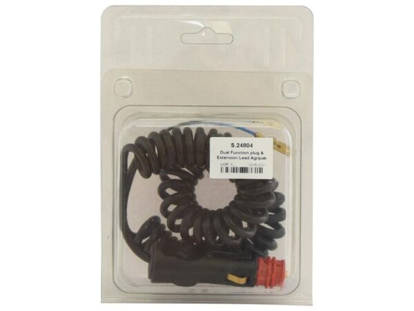 Spiralkabel m/stik (Agripak 1 stk.)