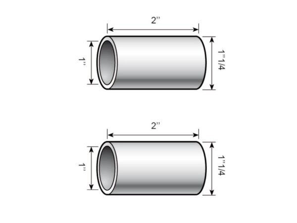 Bøsning Topstang (Kat. 3 til 2 (Ø32 til 25mm)) (Agripak 2 stk.)