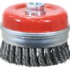 Twist Knot Cup Wire Brush 95mm