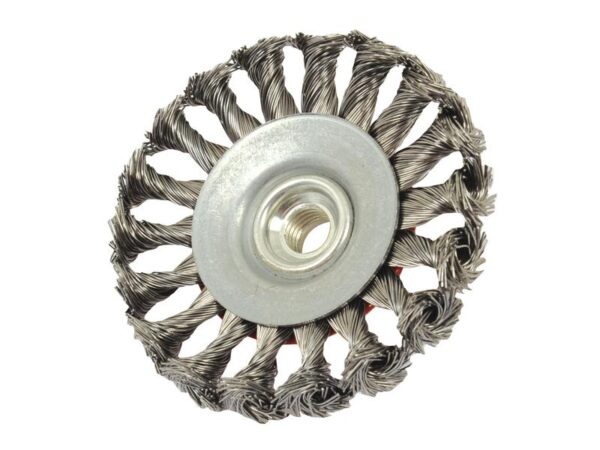 Twist Bevelled Wire Brush 100mm