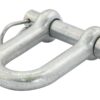 Sjækel (m/split), Stift Ø19mm, Kæbebredde: 48mm