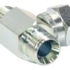 Hydraulisk T-stykke 1/2'' BSP Han x 1/2'' BSP Han x 1/2'' BSP Drejelig hun