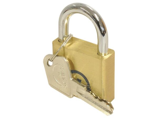 Squire Solid Brass Lion Range Padlock - messing, Bredde (mm): 39.5mm (Sikkerhedsklasse: 3)