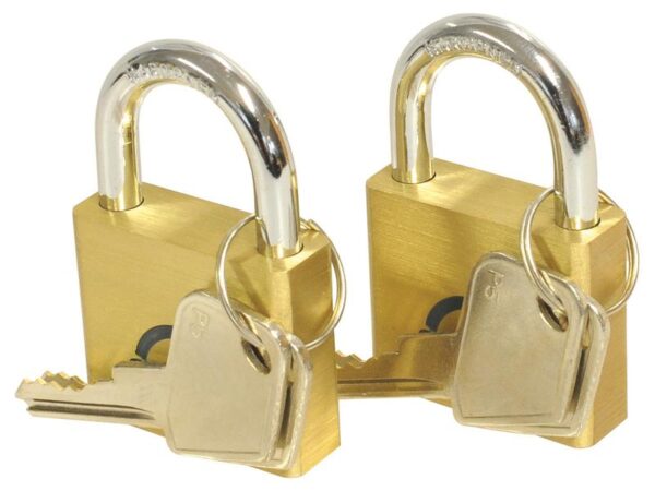 Squire Solid Brass Lion Range Padlock - messing, Bredde (mm): 39.5mm (Sikkerhedsklasse: 3)