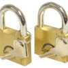 Squire Solid Brass Lion Range Padlock - messing, Bredde (mm): 51mm (Sikkerhedsklasse: 4)