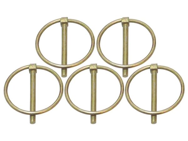 Ringsplit (rund), Stift Ø4.5mm x 43mm (5 stk. Agripak)