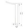 Trækbolt m/håndtag 19x160mm