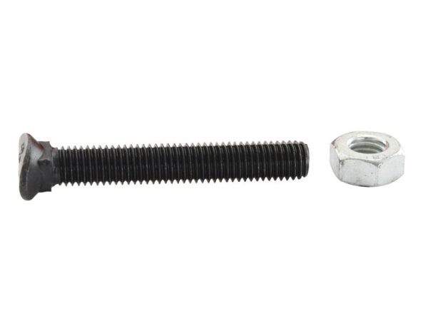 Monteringsbolt (rund) & Møtrik - M8 x 35mm, Trækstyrke 8.8 (10 stk. Agripak)