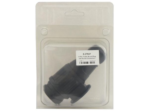 13 Pin Trailer Board Plug with Screw Connectors (Plastic) Agripak