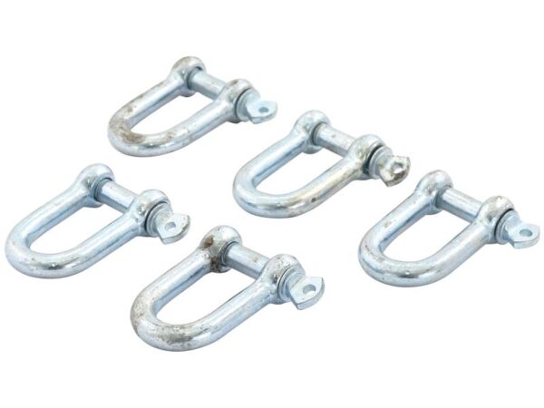 Sjækel (m/skrue), Stift Ø10mm x 18mm Kæbebredde