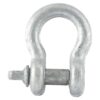 Sjækel (m/skrue)(bue), Stift Ø11mm, Størrelse: 10mm (2 stk. Agripak)