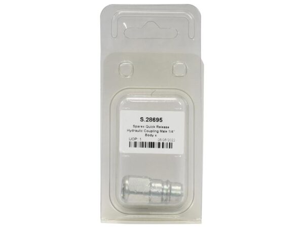 Sparex Lynkobling Han 1/4'' Krop tommer x 1/4'' BSP Hun (Agripak 2 stk.)