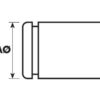 Låsering (udvendig), 12mm (DIN or Standard No. DIN 471)