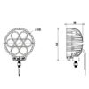 Arbejdslygte LED 3030lm (kl. 3)