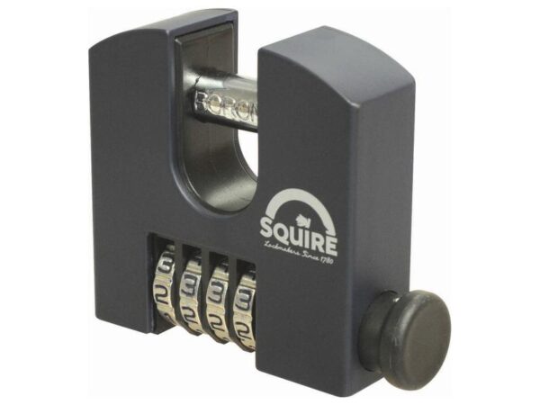Squire Recodable Stronghold Padlock - messing, Bredde (mm): 65mm (Sikkerhedsklasse: 6)