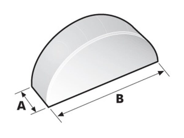 Månekile 3/32'' x 1/2'' (DIN or Standard No. DIN 6888)