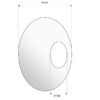 Skål Liftbom, Indvendig Ø (millimeter): 60mm, Udvendig Ø (millimeter): 130mm.