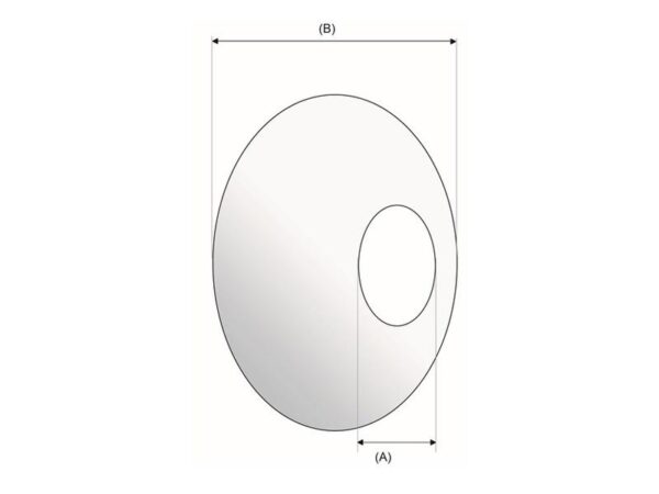 Skål Liftbom, Indvendig Ø (millimeter): 50mm, Udvendig Ø (millimeter): 125mm.