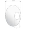 Skål Liftbom, Indvendig Ø (millimeter): 50mm, Udvendig Ø (millimeter): 125mm.