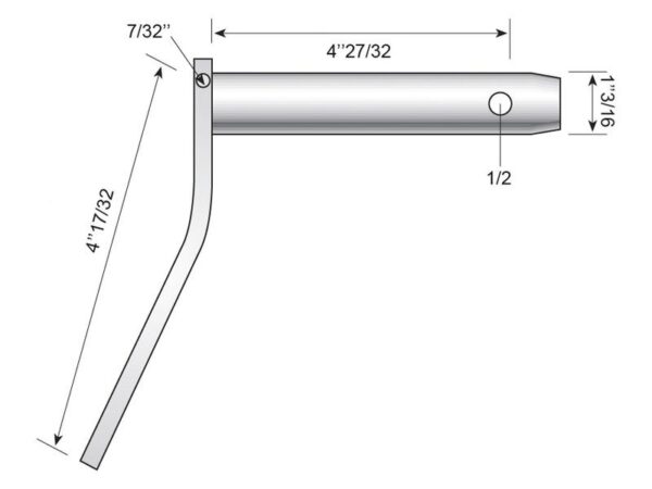Liftbolt m/håndtag 30x123mm Kat.30mm