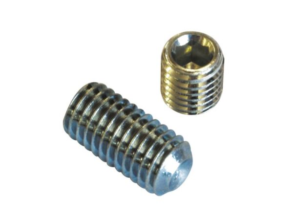 Pinolskrue, Størrelse M4 - 12x6 - 20mm (DIN 916) Trækstyrke: 8.8.