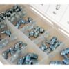 Smørenippel - M6, M8, M10 Sortiment (110 stk.) Display-pakke