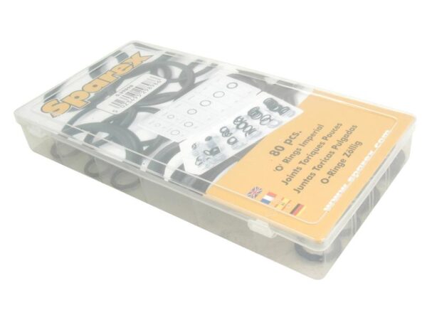 Sortiment O-Ringe (Display-pakke 80 stk.)