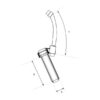 Koblingsbolt 31x150x500mm