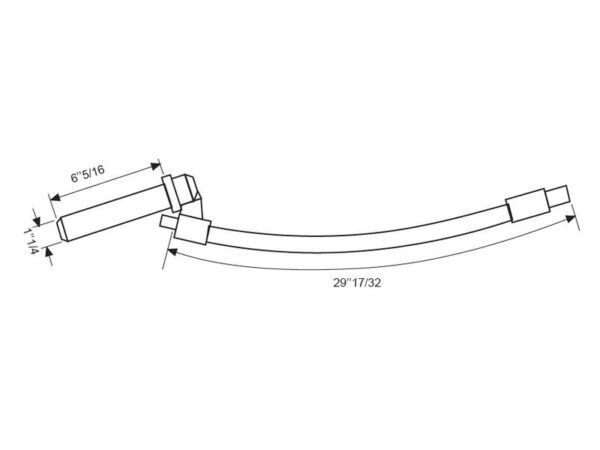 Koblingsbolt 31x150x500mm