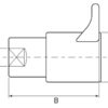 Stauff Lynkobling Hun 1/2'' Krop tommer x M22 x 1.50 Millimeter Hun