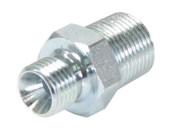 Hydraulikadapter 1/4'' BSP Han x 3/8'' BSPT Han