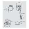 Multikobling - Han - M22 x 1.50 Millimeter - 2P208 Serie