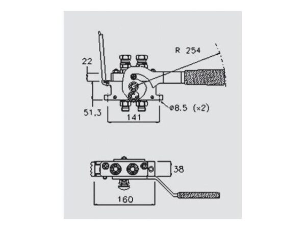 Multikobling - Hun - 1/2 BSP - 2PB06 Serie