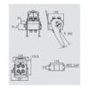 Multikobling - Hun - 3/8 BSP - 2P506 Serie