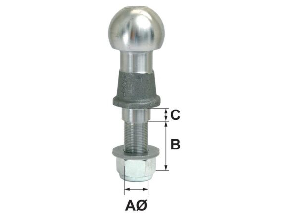 31131_pic10 Kuglebolt 20mm x 43mm (B+C) 2000kg