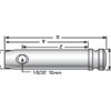 Topstangsbolt 16x80mm Kat. 0 (Ø16mm)